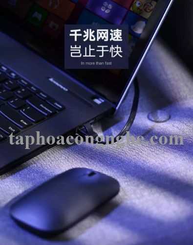 Ugreen 50187 5M màu Đen Cáp mạng LAN cat6 UTP dây dẹp NW101 30050187